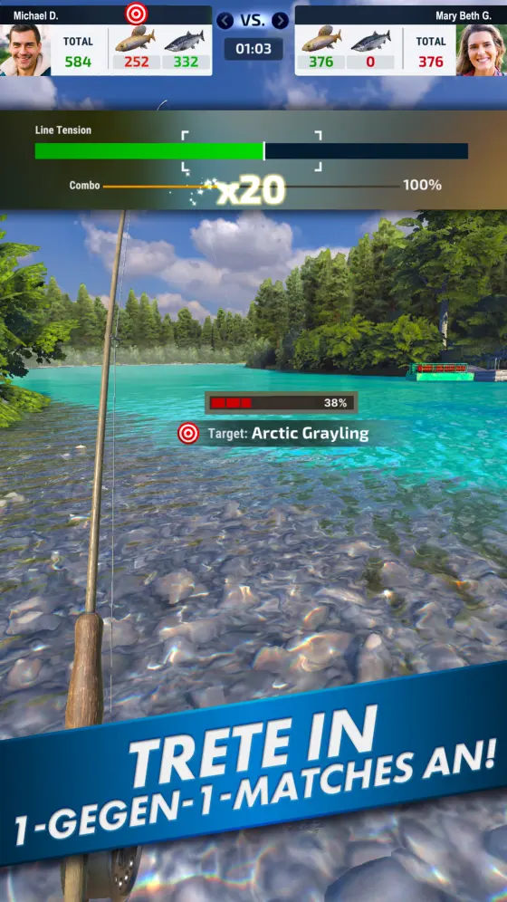 Zweites Store-Bild von Fishing Blitz! im Hochformat