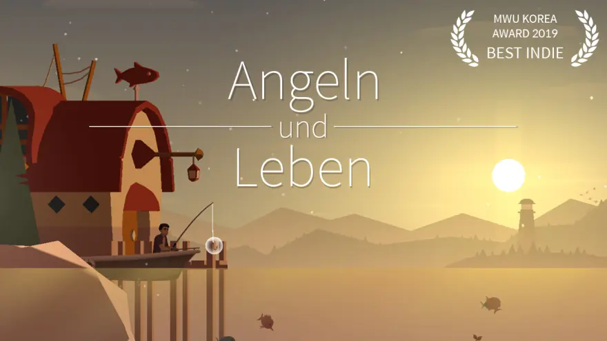 Querformat-Szene aus Angeln und Leben, erstes Store-Bild
